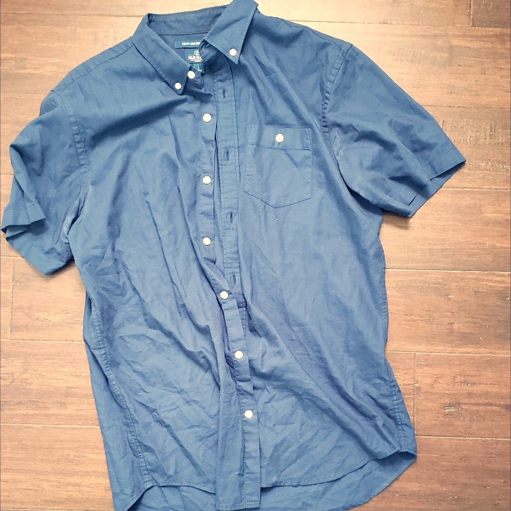 Men's Short sleeve dress top